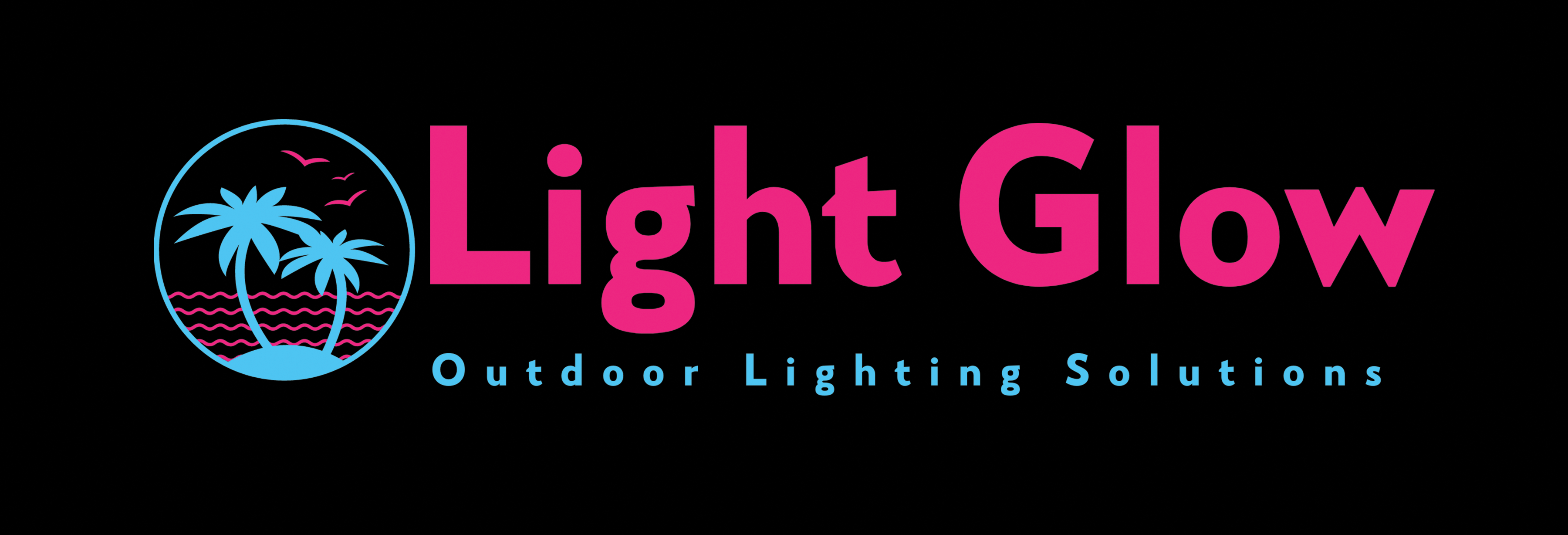 Light Glow Outdoor Lighting Solutions logo for permanent outdoor and landscape lighting