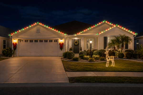 Temporary & Seasonal Christmas Light Installation