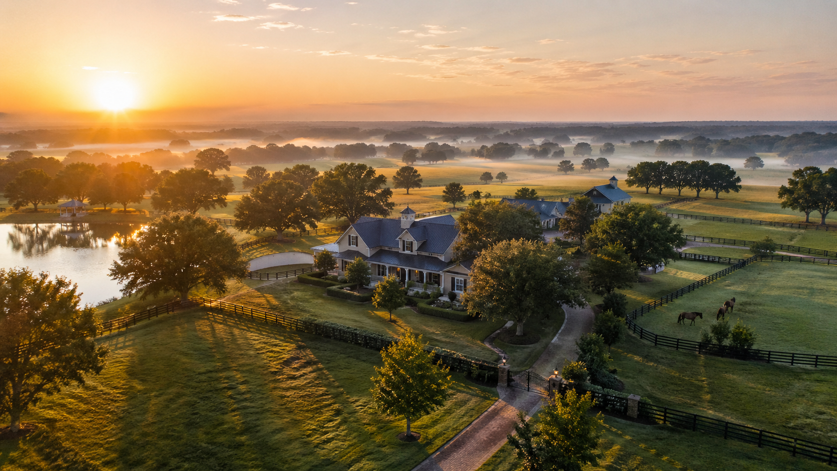 Outdoor lighting in Oxford Florida enhances rural homes, properties, and custom outdoor lighting designs