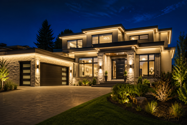 Permanent Roofline Lighting